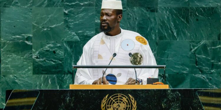 À l’ONU, Mamadi Doumbouya met en avant les résultats de la Guinée