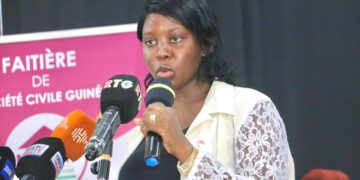 Pauline Milimouno, une prestation remarquée lors de l’installation officielle des commissions thématiques de la MAOG