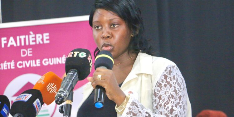 Pauline Milimouno, une prestation remarquée lors de l’installation officielle des commissions thématiques de la MAOG